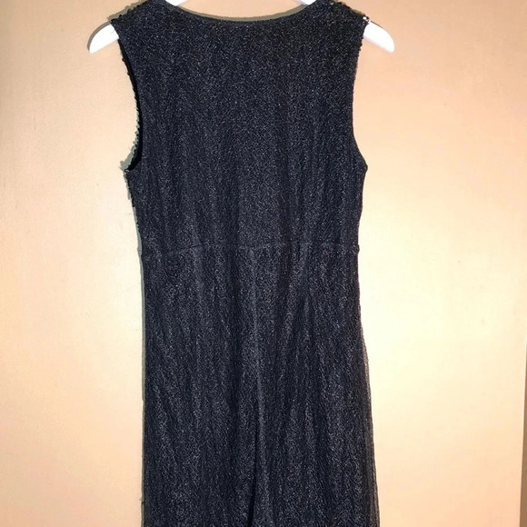 KAY CELINE GUC WOMENS BLACK DRESS DRESSES FORMAL WEDDING HOLIDAY TANK SIZE M - Picture 7 of 8